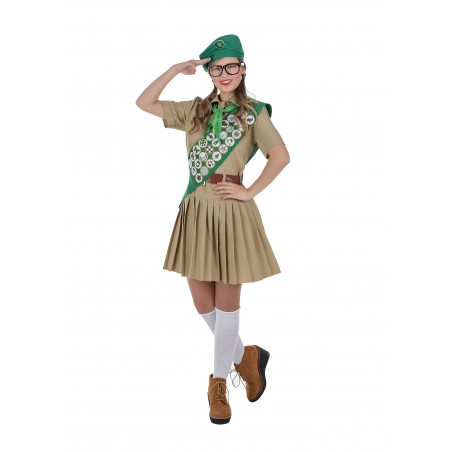 Disfraz Boy Scout Mujer