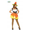 DISFRAZ DE BRUJA CARAMELO ADULTA TALLA L 42-44