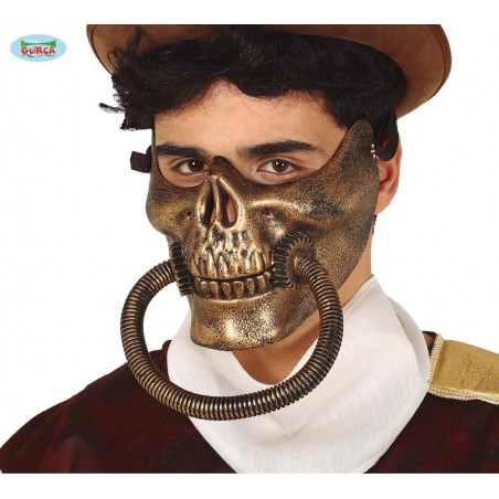 MENTON ESQUELETO STEAMPUNK PVC