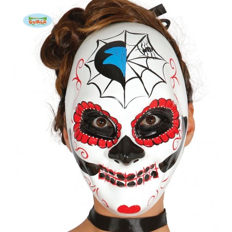 MASCARA DIA DE LOS MUERTOS" BLANCA"