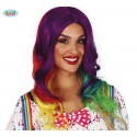 PELUCA MELENA MULTICOLOR EN CAJA