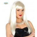 PELUCA MELENA BLANCA EN CAJA