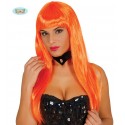 PELUCA MELENAS NARANJA(ENVASE CAJA)
