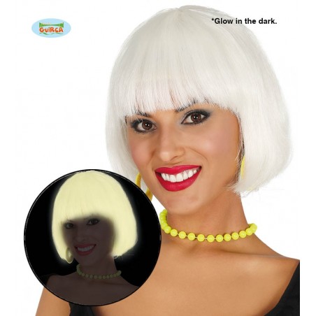 PELUCA GLOW IN THE DARK EN CAJA