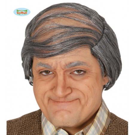 CALVA CON PELO GRIS