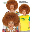 PELUCA AFRO CASTAÑA EXTRA