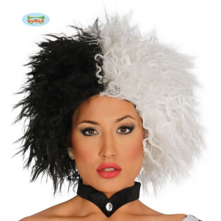 PELUCA BLANCA Y NEGRA (ENVASE CAJA)