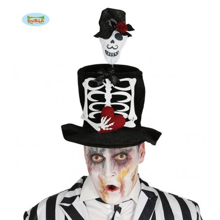 CHISTERA CON ESQUELETO HOMBRE