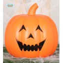 CALABAZA CON LUZ Y SONIDO 32 CMS. PLASTICO