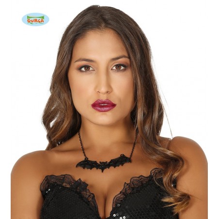 COLLAR MURCIELAGO METAL 10 CMS