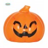 CALABAZA CON LUZ 10 CMS. PLASTICO