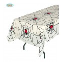 MANTEL PLASTICO TELARAÑAS 135X270 CMS.
