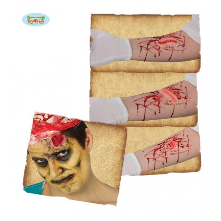 CICATRICES SURTIDAS LATEX CON CINTA ADHESIVA