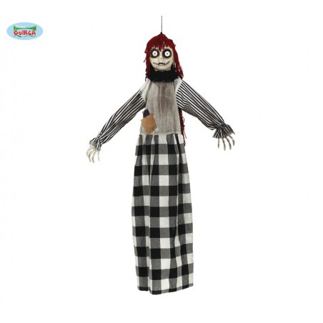 COLG. MUÑECA TRAPO 100 CMS.