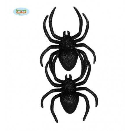 SET 2 ARAÑAS DE 12.5 CMS.