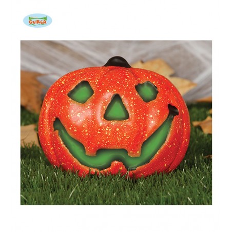 CALABAZA 17 CMS. CON LUZ