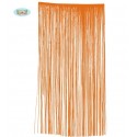 CORTINA NARANJA 100 X 200 CMS.