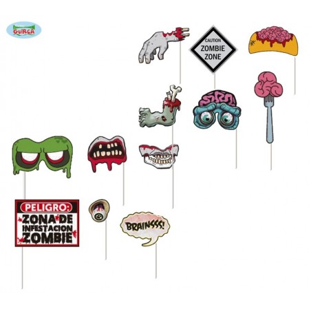 PHOTOCALL HALLOWEEN 12 PCS.