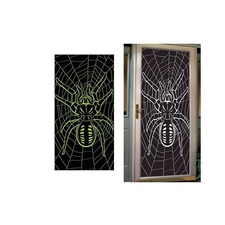DECORACION ARAÑA FLUORESCENTE