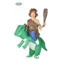 DISFRAZ DE DINOSAURIO HINCHABLE INFANTIL TALLA 7 9 AÑOS