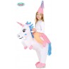 DISFRAZ DE UNICORNIO HINCHABLE INFANTIL TALLA 7 9 AÑOS