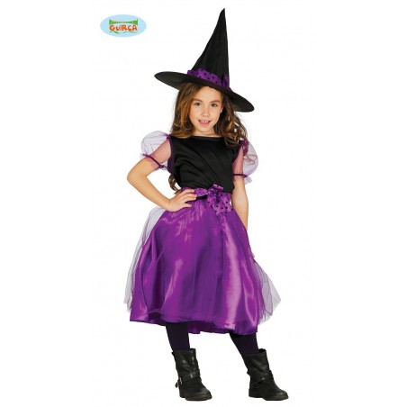 DISFRAZ DE PURPLE WITCH INFANTIL