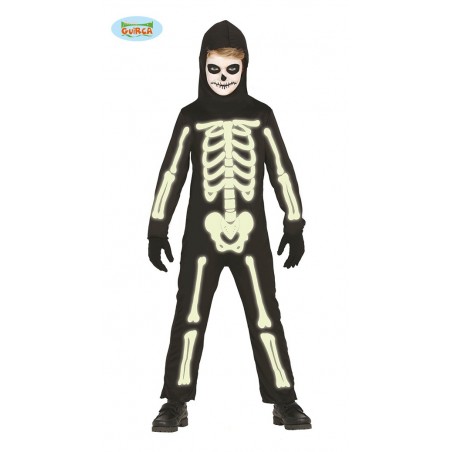 DISFRAZ DE GLOW IN THE DARK SKELETON INFANTIL