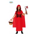 DISFRAZ DE CAPERUCITA OSCURA INFANTIL