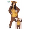 DISFRAZ DE PIJAMA OSO ADULTO TALLA L-XL 52-56