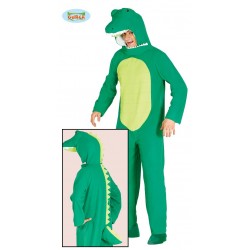 Rasta Imposta Disfraz de Halloween de cocodrilo, talla única para adulto,  unisex