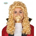 PELUCA RUBIA CON BIGOTE MARQUES