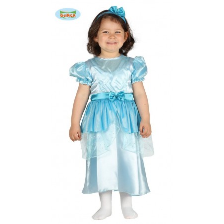 DISFRAZ DE PRINCESA AZUL BABY