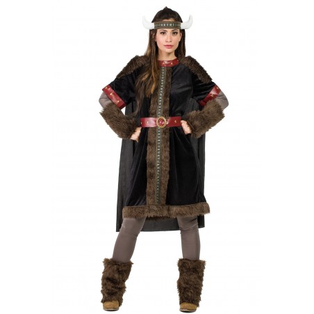 Disfraz de Vikinga Black Mujer