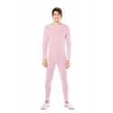 MONO ROSA SPANDEX HOMBRE CREMALLERA TRASERA