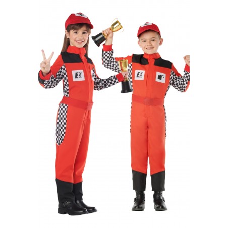 DISFRAZ DE PILOTO COCHES UNISEX