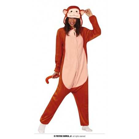 DISFRAZ DE MONO PIJAMA UNISEX