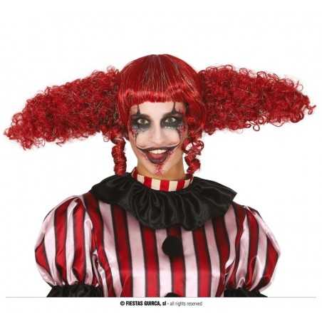 PELUCA  MOÑOS CASTAÑA  PELIRROJA  EXTRA  EN CAJA