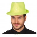 GORRO GANGSTER LENTEJUELAS NEON