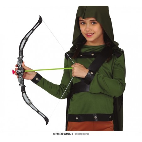 ARCO 56 CM. CON DOS FLECHAS