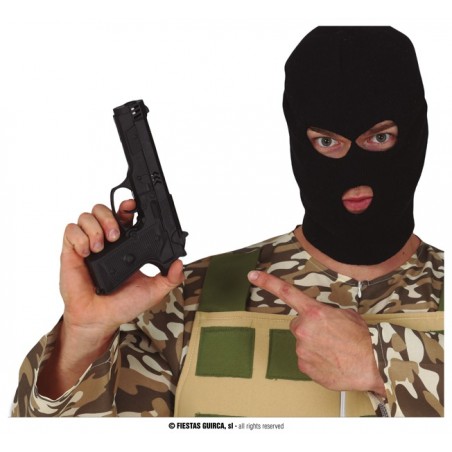 PISTOLA NEGRA 23 CM.