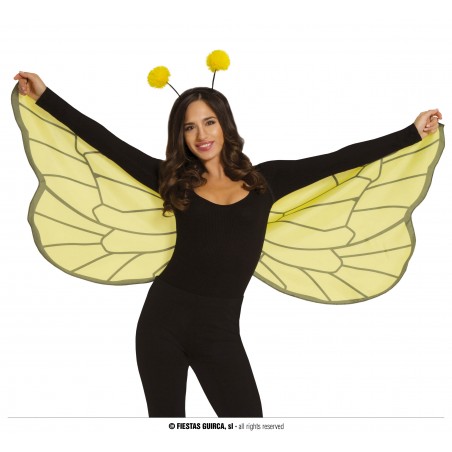 ALAS ABEJA CON DIADEMA