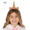 DIADEMA UNICORNIO ORO INFANTIL