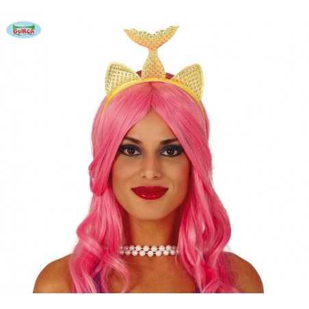 DIADEMA SIRENA DORADA