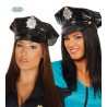 GORRA POLICIA DE VINILO CON PLACA