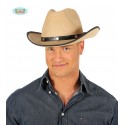 SOMBRERO VAQUERO FIELTRO MARRON CLARO