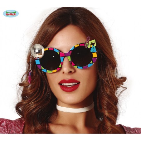 GAFAS CON BOLA DISCOTECA