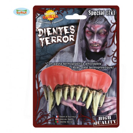DIENTES MONSTRUO CON TERMOPLASTICA