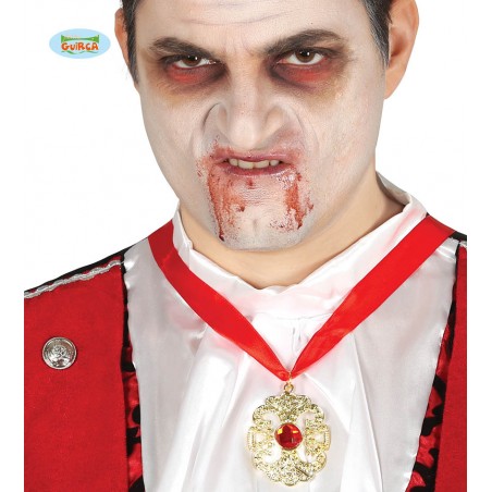 COLLAR DRACULA CON RUBI 6 CMS