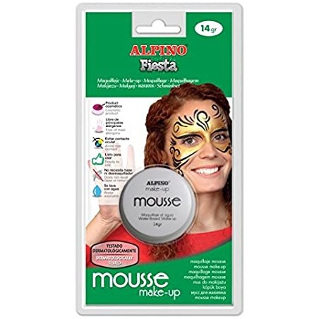 MAQUILLAJE MOUSSE PLATA  EN BLISTER
