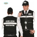 CHALECO Y GORRA F.B.I.